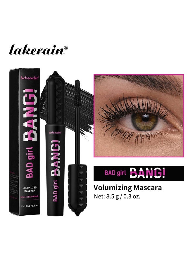 lakerain Badgal Bang Volumising Mascara Black, 8.5g - Image 2
